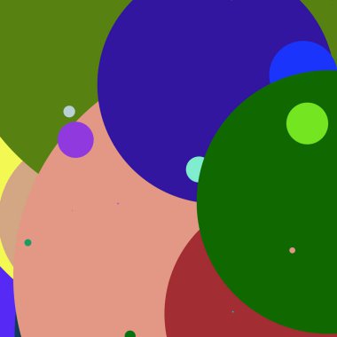 Daire geometrik güzel arka plan çok renkli desen.