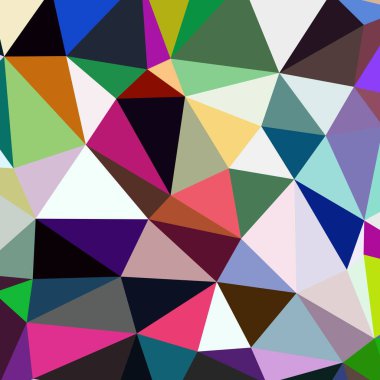 Arka plan çok renkli geometrik poligonal.
