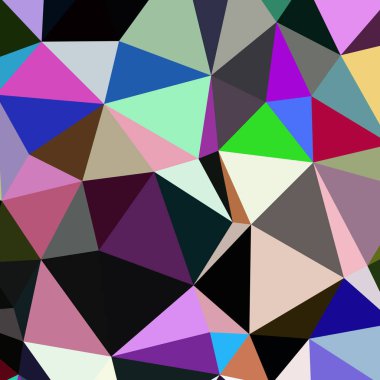 Arka plan çok renkli geometrik poligonal.