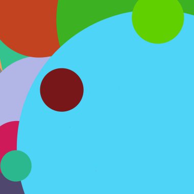 Daire geometrik büyük arka plan çok renkli desen.