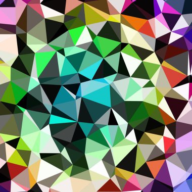 Arka plan çok renkli geometrik poligonal.