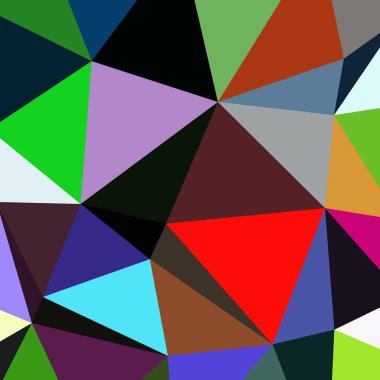 Arka plan çok renkli geometrik poligonal.