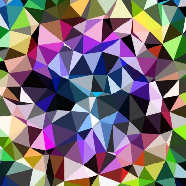 Arka plan çok renkli geometrik poligonal.