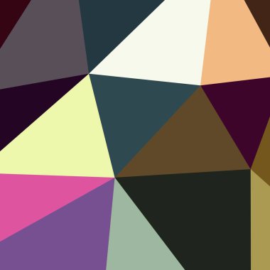 Arka plan çok renkli geometrik poligonal.