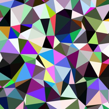 Arka plan çok renkli geometrik poligonal.