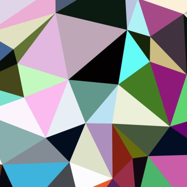 Arka plan çok renkli geometrik poligonal.