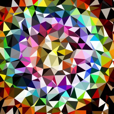 Arka plan çok renkli geometrik poligonal.