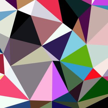 Arka plan çok renkli geometrik poligonal.