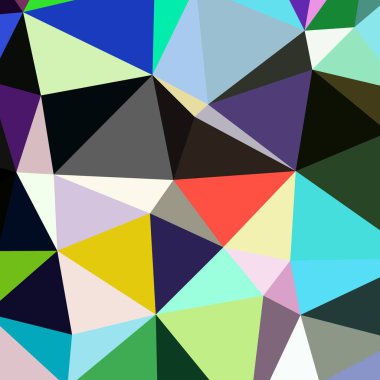 Arka plan çok renkli geometrik poligonal.