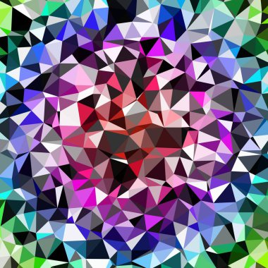 Arka plan çok renkli geometrik poligonal.