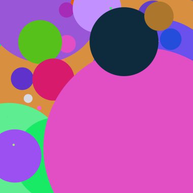 Daire geometrik yeni arka plan çok renkli desen.