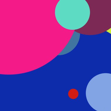 Daire geometrik büyük arka plan çok renkli desen.