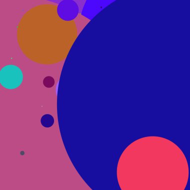 Daire geometrik şaşırtıcı arka plan çok renkli desen.