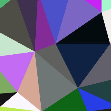 Arka plan çok renkli geometrik poligonal.