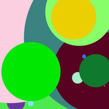 Daire geometrik zarif arka plan çok renkli desen.