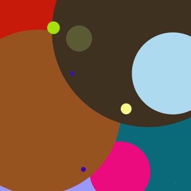 Daire geometrik şaşırtıcı arka plan çok renkli desen.