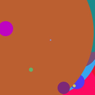 Daire geometrik şaşırtıcı arka plan çok renkli desen.