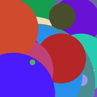 Daire geometrik güzel arka plan çok renkli desen.