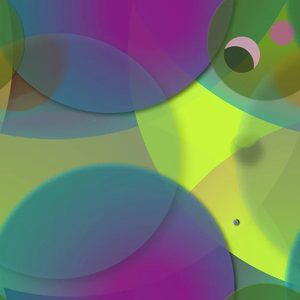 Abstracte Achtergrond Veelkleurige Cirkel Geometrische Patroon Naadloos — Stockfoto