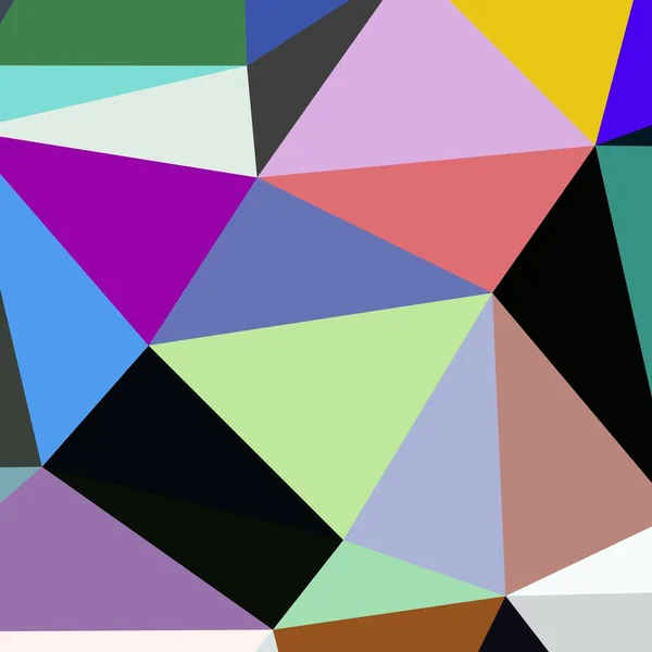 Abstracte Achtergrond Multicolor Geometrische Poligonal — Stockfoto