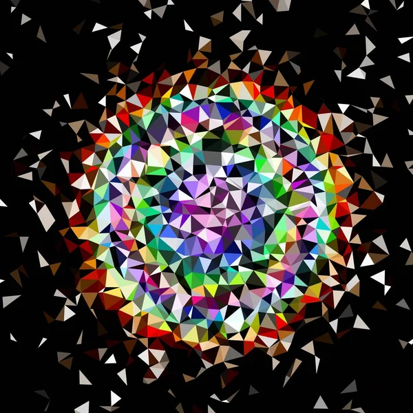 Arka plan çok renkli geometrik poligonal.