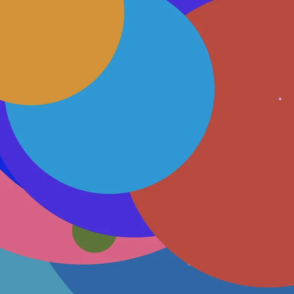 Hålcirkel Geometriska Eleganta Abstrakt Bakgrund Mångfärgad — Stockfoto