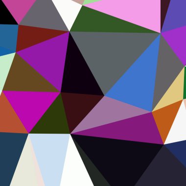 Arka plan çok renkli geometrik poligonal.