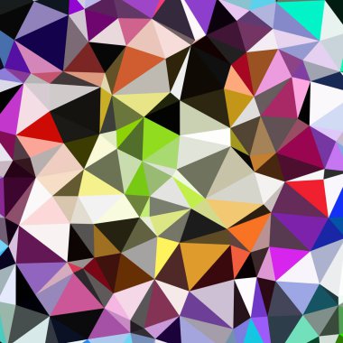 Arka plan çok renkli geometrik poligonal.