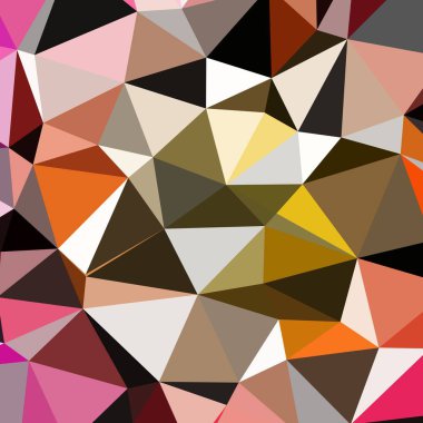 Arka plan çok renkli geometrik poligonal.