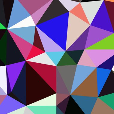 Arka plan çok renkli geometrik poligonal.