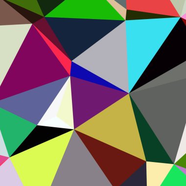 Arka plan çok renkli geometrik poligonal.