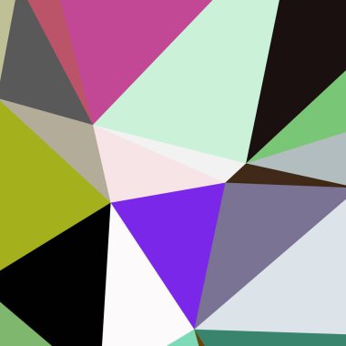 Arka plan çok renkli geometrik poligonal.