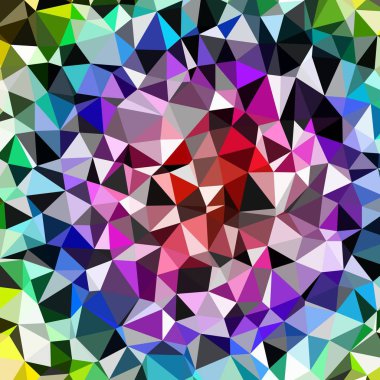 Arka plan çok renkli geometrik poligonal.