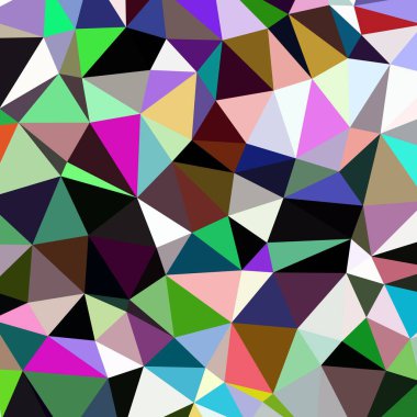 Arka plan çok renkli geometrik poligonal.