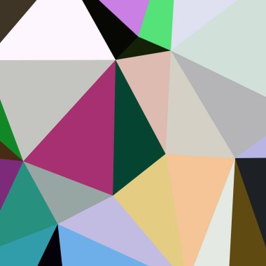 Arka plan çok renkli geometrik poligonal.