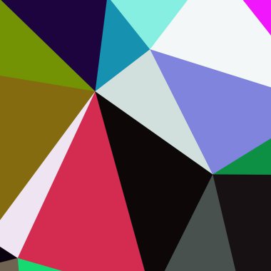 Arka plan çok renkli geometrik poligonal.