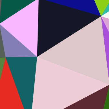 Arka plan poligonal sorunsuz üçgen renk desen.