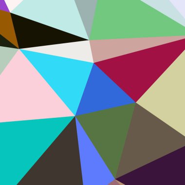 Arka plan çok renkli geometrik poligonal.