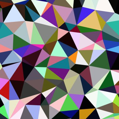 Arka plan çok renkli geometrik poligonal.