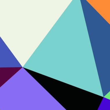 Arka plan çok renkli geometrik poligonal.