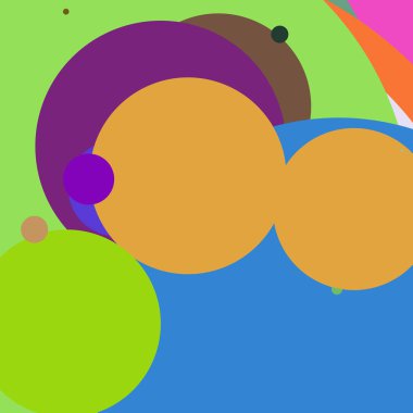 Daire geometrik şaşırtıcı arka plan çok renkli desen.