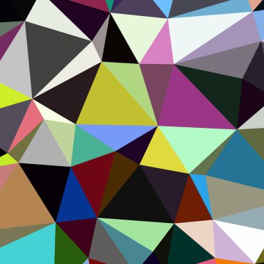 Arka plan çok renkli geometrik poligonal.