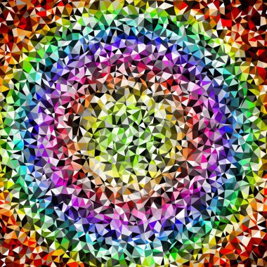 Arka plan çok renkli geometrik poligonal.