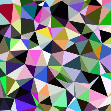 Arka plan çok renkli geometrik poligonal.