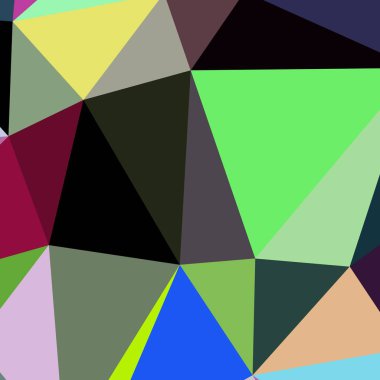 Arka plan çok renkli geometrik poligonal.