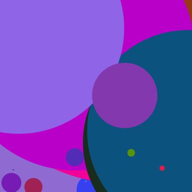 Daire geometrik güzel arka plan çok renkli desen.