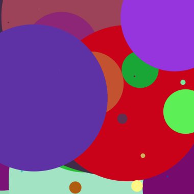 Daire geometrik yeni arka plan çok renkli desen.