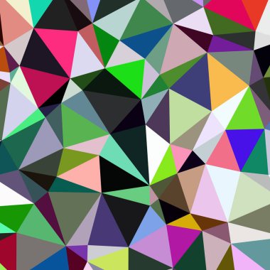 Arka plan çok renkli geometrik poligonal.