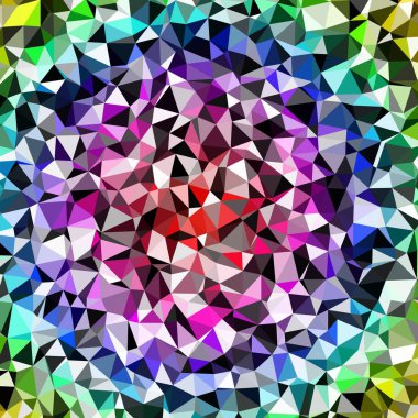 Arka plan çok renkli geometrik poligonal.