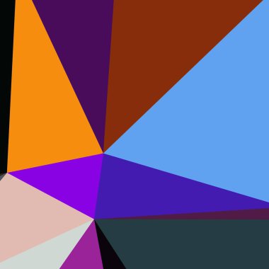 Arka plan çok renkli geometrik poligonal.